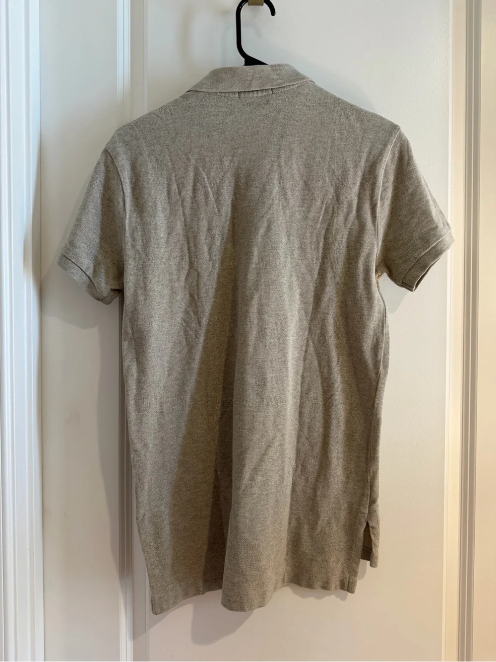 Polo by Ralph Lauren Men's Gray/Brown Polo Shirt